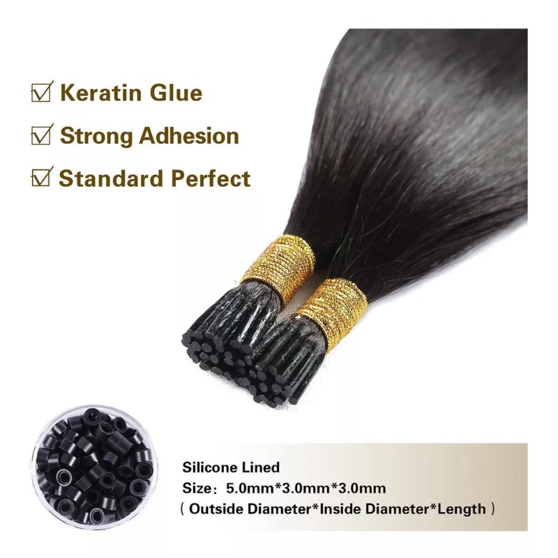 Sunya Extensiones Naturales Cabello 18in Negro Natural