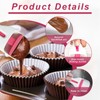 2 pcs Cupcake Scoop,Cupcake Scoop Batter Dispenser,Cupcake Batter Dispenser,One Click
