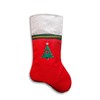 The Masonic Exchange Square and Compass Tree Embroidered Christmas Stocking