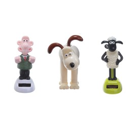 Shaun, Wallace and Gromit Solar Friends in Boxes
