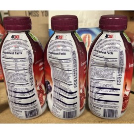 Mothers Nature Best 3 Noxide Pomegranate & Açaí Berry 16 Fl Oz Antioxidant Drink Squished Bottles