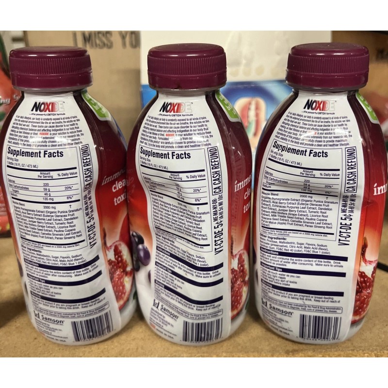 Mothers Nature Best 3 Noxide Pomegranate & Açaí Berry 16