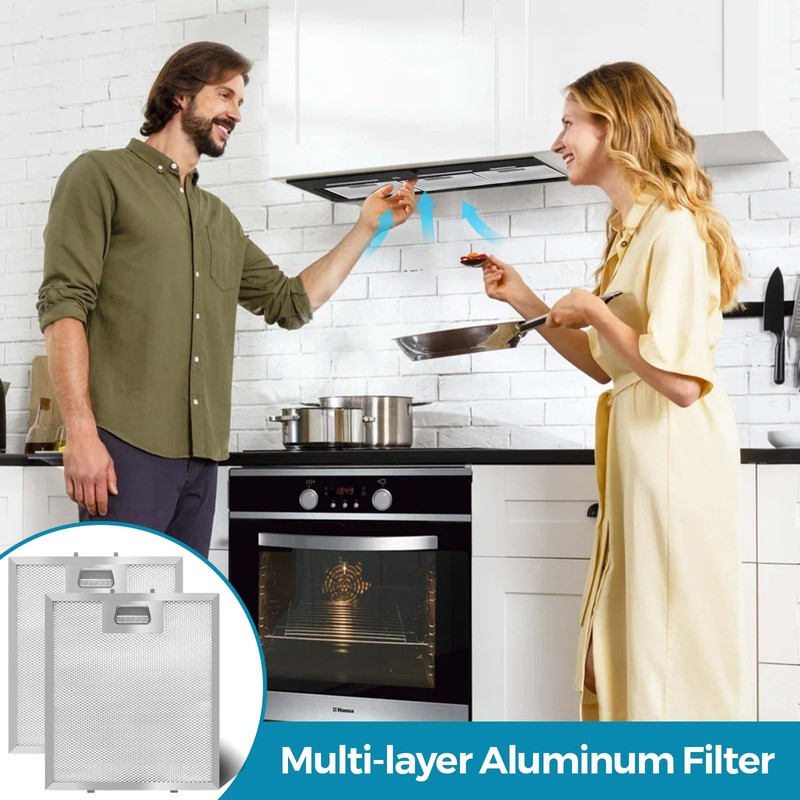 S97018029 Range Hood Filter Replacement - 10.25"x9" Aluminum Frame &