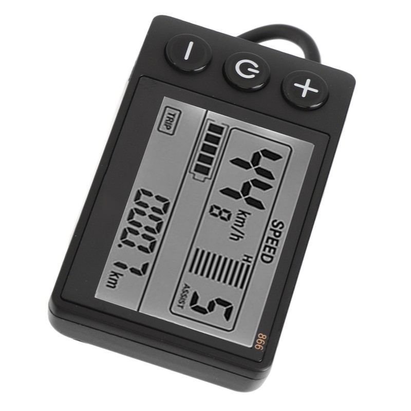 Electric Bicycle LCD Display Meter 24 36 48 52 60V