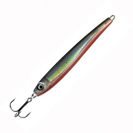 Curled Shot Pirks 80 g Silver/Grey/Red