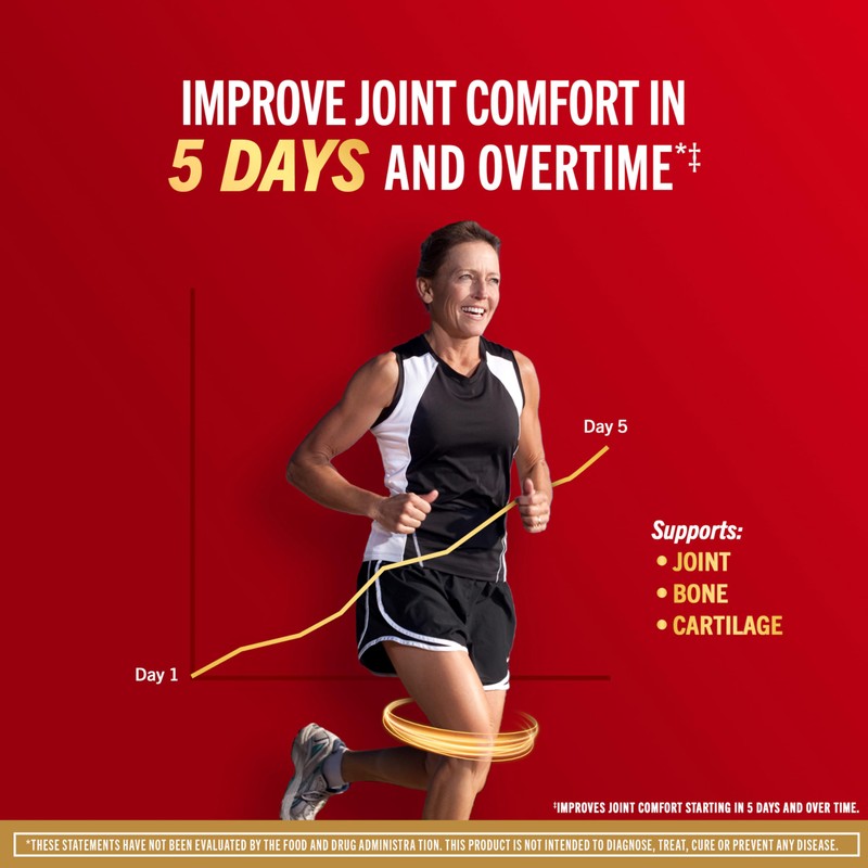 Move Free Advanced 5-Day Joint Support Supplement with Turmeric Curcumin