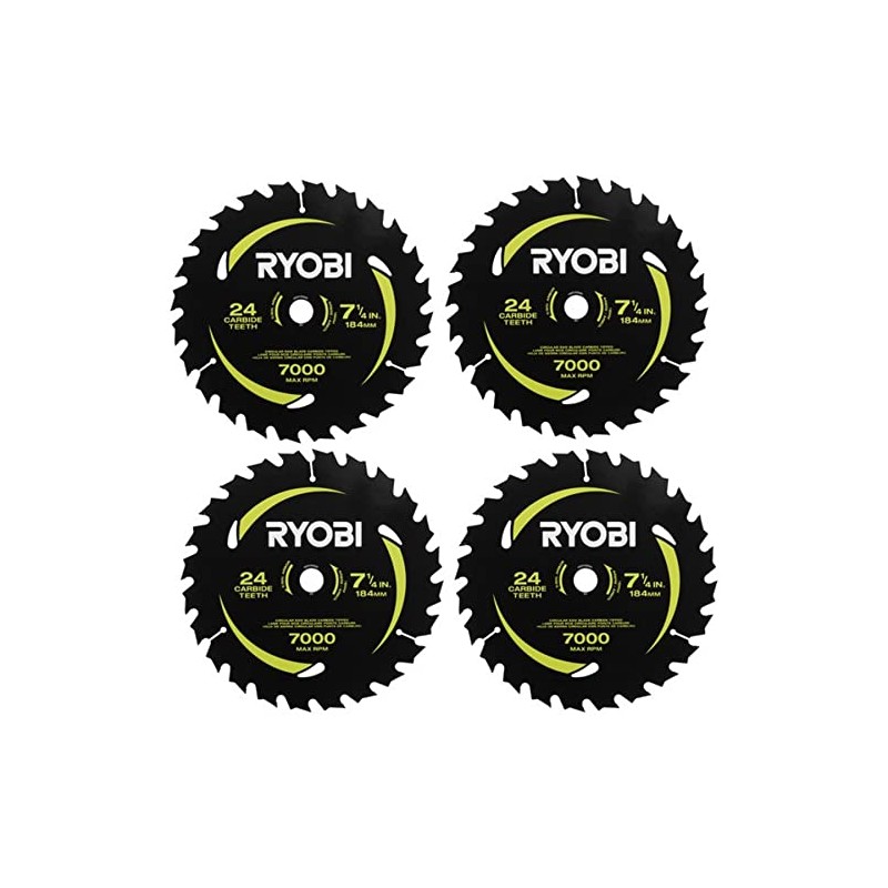 RYOBI 7-1/4" X 24T Carbide Teeth Thin KERF Circular Saw