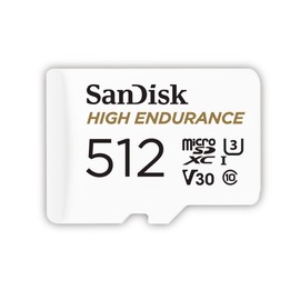 SanDisk SDSQQNR-512G-GH3IA 512GB UHS-I Class 10 U3 V30 Micro SD Card Compatible with Dash Cam