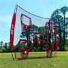 Hit Run Steal Heavy Duty Football Throwing Net, Portable 5