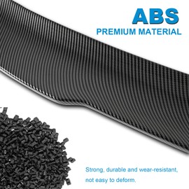 OSNLEW F32 Rear Spoiler, Compatible with 4-Series F32 Coupe 2013-2020 PSM-Style, Trunk Spoiler Wing Trunk Tail Rear Trunk Lid, Carbon Fiber Pattern