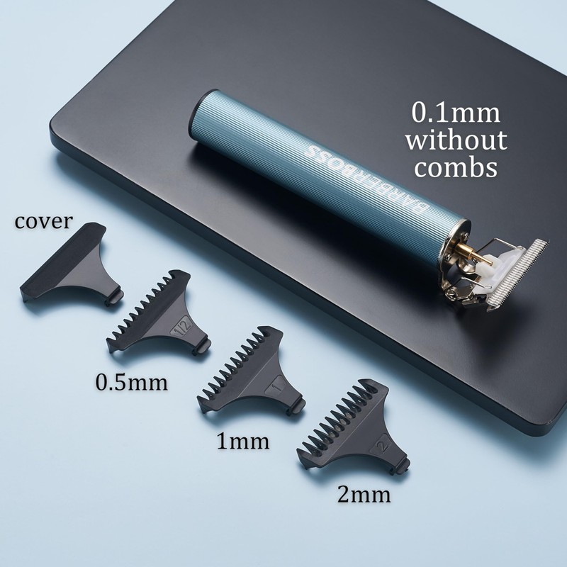 BarberBoss Haar- & Bartschneider Herren Kabellos Haarschneidemaschine Bart- und Gesichtstrimmer