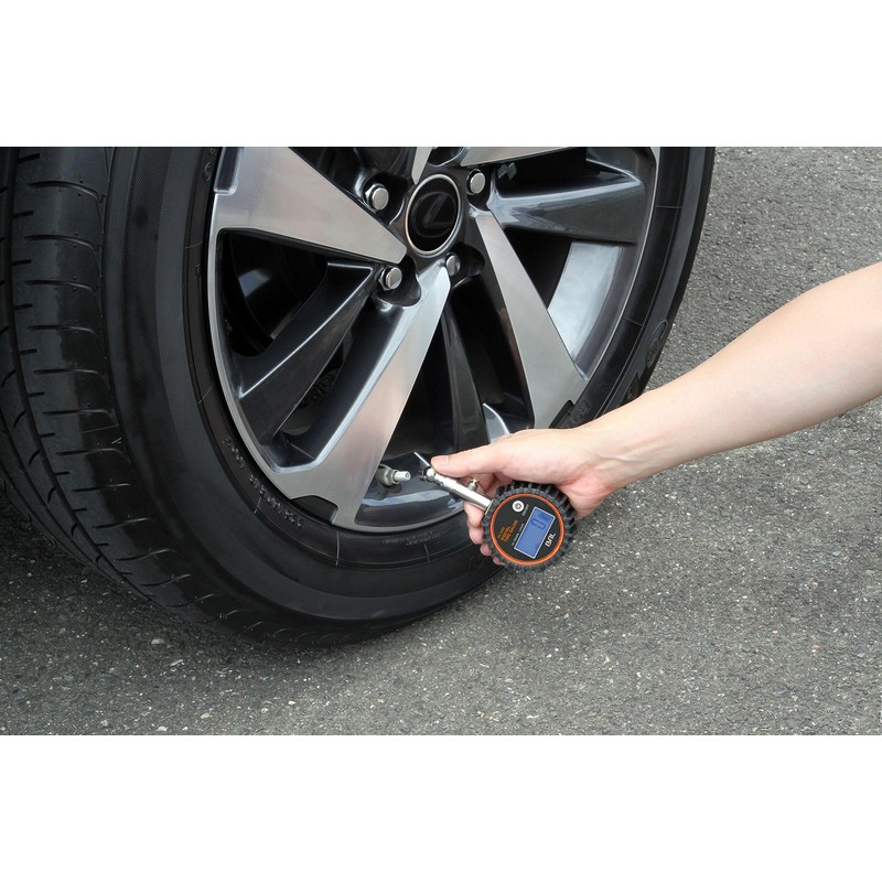 BAL NO1228 Digital Tire Gauge for Passenger Cars and Motorcycles