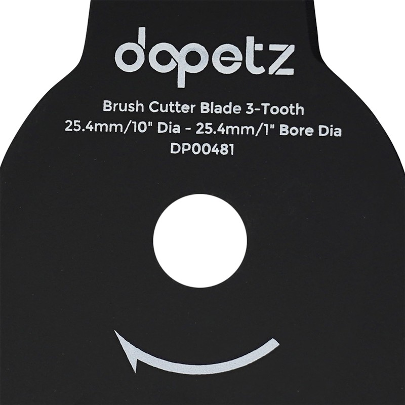 Dapetz ® Brush Cutter Trimmer Blade 3 Tooth Strimmer Bush