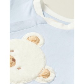 Chicco, Baby Romper Boy/Girl with Comfortable Front Opening, Made of Warm and Soft Fabric, Machine Washable, Baby Clothes Boy/Girl 0-24 Months, Newborn Gift Idea