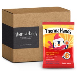 Hand Warmers (20 Packs) - Premium (Size: 3.5 inch x 4 inch, Duration: 12+ Hours, Max Temp: 163 F) Air-Activated, Convenient, Safe, Single Use, Natural, Odorless, & Long Lasting Hand Warmers Disposable
