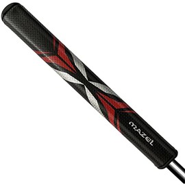 MAZEL Golf Putter Grip, Anti-Slip Ultra Lightweight Comfortable Golf Putter Grip (Standard (2.0), Red)