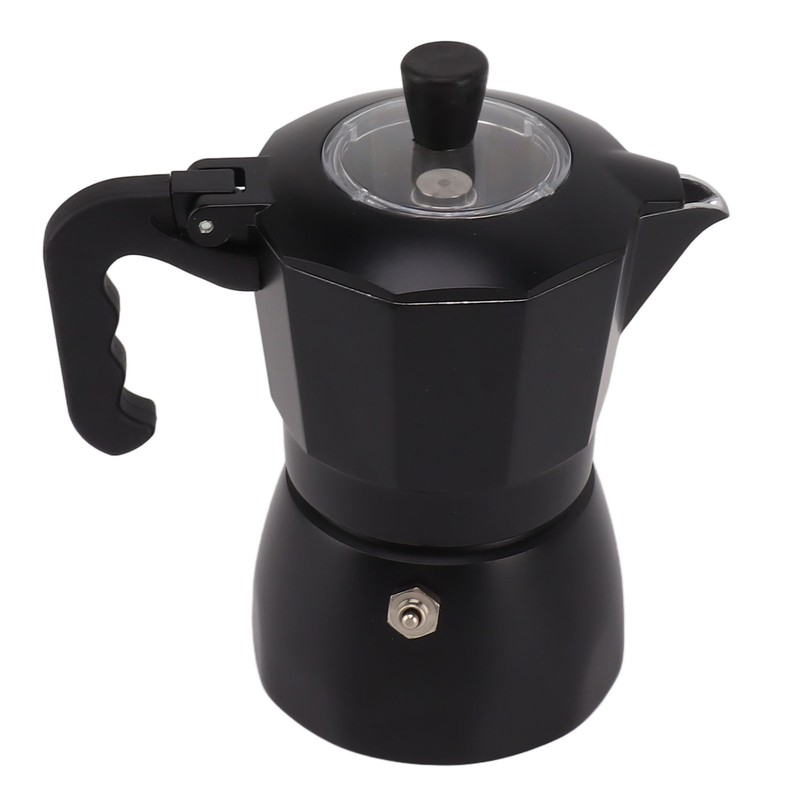 Moka Pot Italian Coffee Maker Easy To Operate Aluminum Coffee