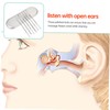 Healeved 1set Comfortable Ear Picks Stainless Steel Ear Wax Removal