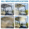 Golf Cart Windshield, Golf Cart Foldable Windshield Suitable for 2004-Up