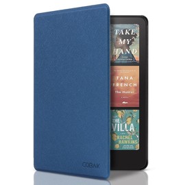 CoBak Case for 7" E-Readers - All New PU Leather Cover with Auto Sleep Wake Feature for E-Readers 2024 Released