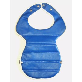 The C.E. White Co. NOS Vintage 1970s Blue Motocross Chest Protector - Motorcycle MX AHRMA - Youth a