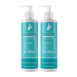 Mascarilla Hidratante Reparadora, Cabello Seco y Maltratado, Semilla Uva
