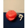 Nostalgia MyMini Waffle Maker Red 5 Inch Non-Stick Compact Size