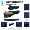 EliteShield Canoe Cover Kayak Cover; Waterproof UV Resistant Marine Grade
