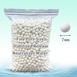 Condensate Neutralizer, 3.3 Lbs Condensate Neutralizer Refill Media Pellets 7-8mm Calcite Water Heater Media Filter