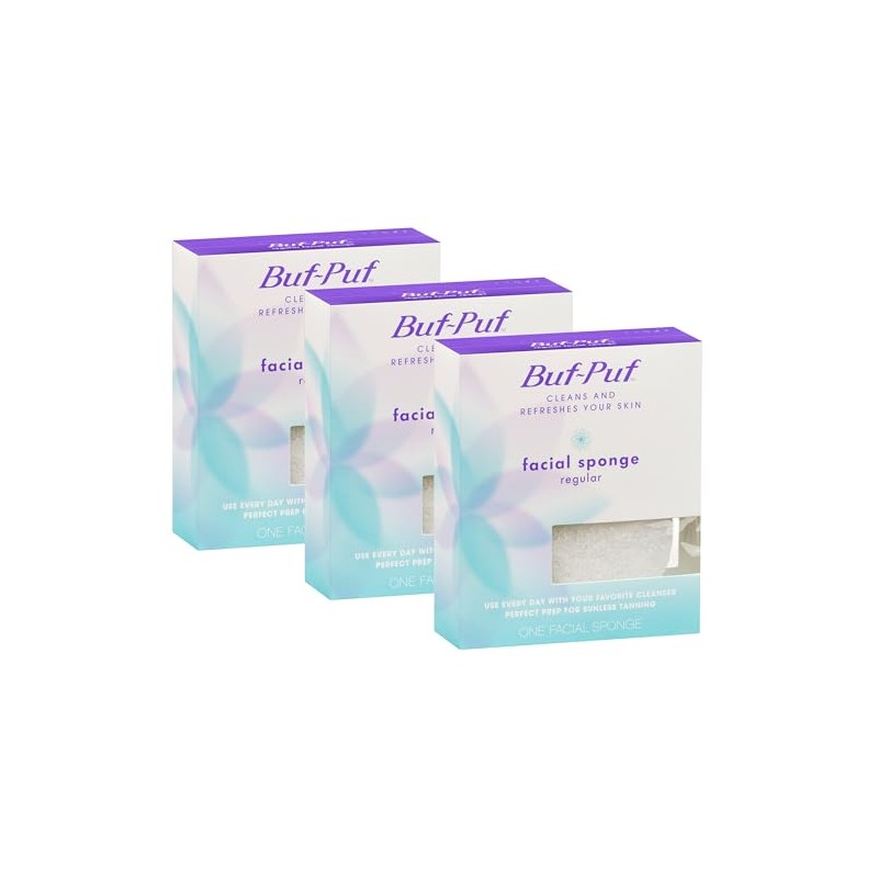 Buf-Puf Regular Facial Sponge 1 Each by Buf-Puf