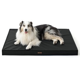 Lesure Outdoor Waterproof Dog Beds for Large Dogs - Dog Bed Washable with Oxford Fabric Surface, Large Orthopedic Foam Pet Bed with Removable and Durable Cover, Machine Washable