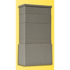 H0 Masoned universal centre pillars for viaduct variable