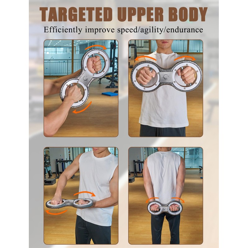 Burn Machine Rotator 6/10/12/15 LB, Arm & Forearm Upper Body