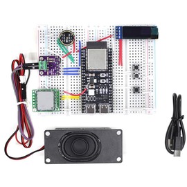 Doxiuyo AI Voice Chat Robot 4G Internet ESP32-S3 Development Board Breadboard Finished Kit for for Student Educational