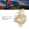 Bike Chain 6 7 8 Speed Rust Proof Electroplated with