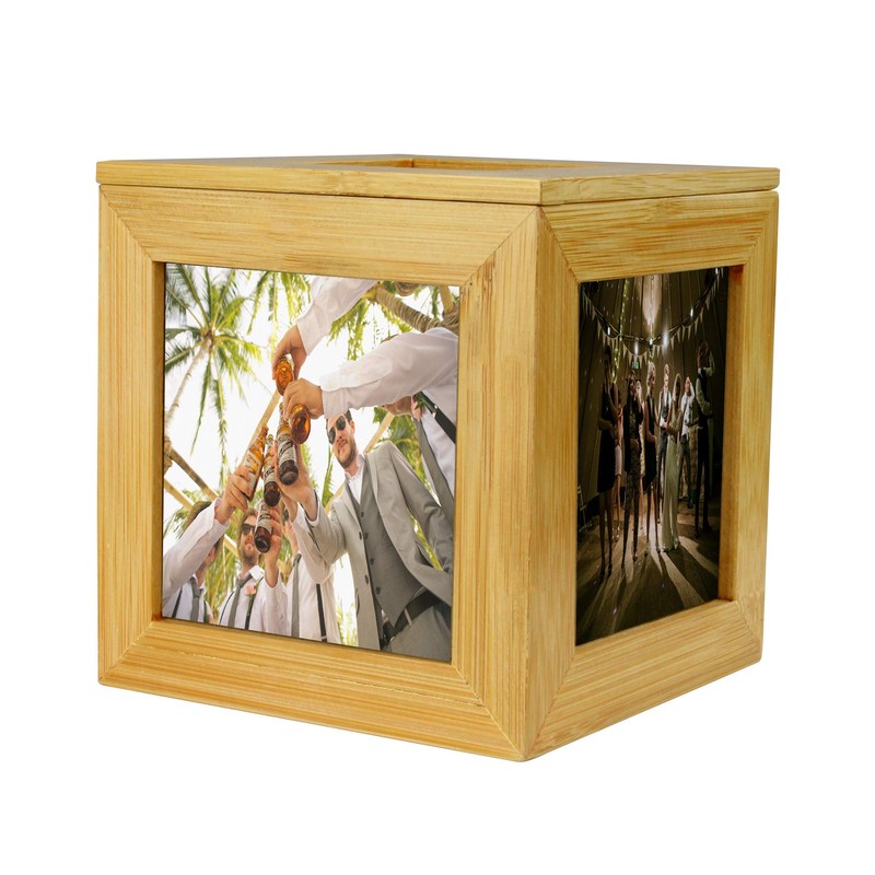 Photo Cube | Picture Frame Box | Photograph Box |
