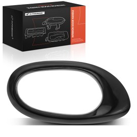 A-Premium Front or Rear Left Driver Side Interior Door Handle Bezel Compatible with Buick Rainier 2004 2005 2006 2007 Sport Utility, Wood, Replace# 15176947