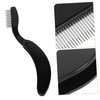 NOLITOY Professional Eyebrow Lash Comb Metal Needle Tooth Women's Makeup