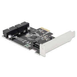 Delock PCI Express Card to 2x Internal USB 3.0 Post Plug, 90387
