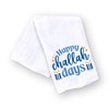 Happy Challah Days Jewish Hanukkah Towel, Funny Jewish Puns Kitchen