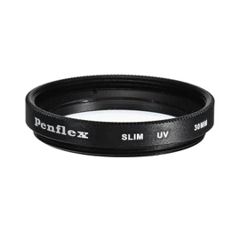 PATIKIL 30mm Filter 2 Pack Protective Filter SLIM UV Protection Camera Lens Filter Aluminum Optical Camera Accessories Clear Photo 30mm Camera Lens Filter for Photography