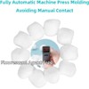 Pack of 100 White 0.8g Cotton Balls with Self Sealing