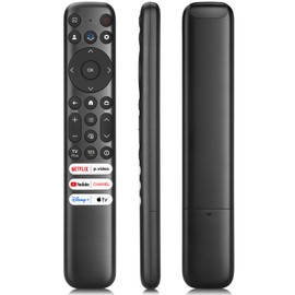 Replacement Only for TCL Google TV Remote Control,RC813 Compatible with TCL QM8/QM7/S5/S4/S3/Q7/Q6/Q5 4K UHD HDR LED QLED QD-Mini LED Full-HD Smart TVs
