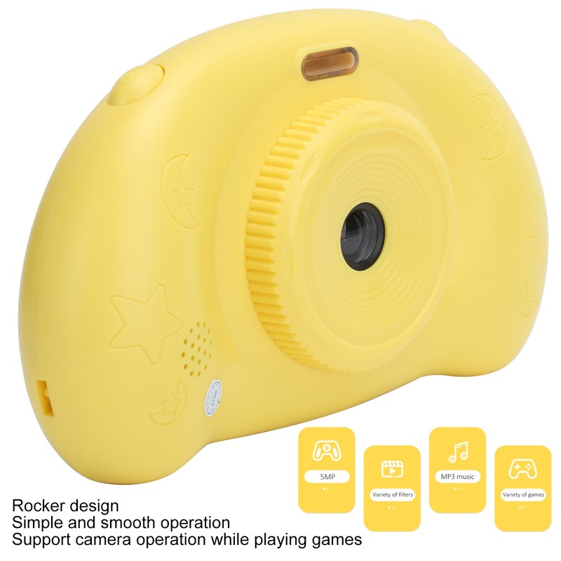 12MP Digital Camera for Kids Children Toy Cute Camcorder with