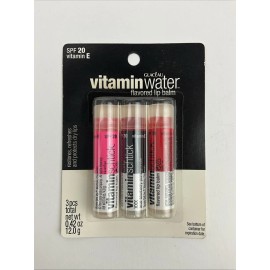 Bonne Bell 3 BonneBell FRUIT PUNCH Glaceau Vitamin Water Flavored Lip Balm .14 oz/4g RARE