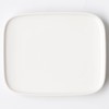 Marimekko Oiva Square Plate (15 × 12 cm)/White, 90 (100)