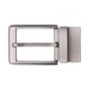 Colaxi Men Reversible Alloy Vintage Belt Buckle Single Prong Rectangle