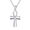 ChicSilver Skull Necklace Men's Sterling Silver 925 Hypoallergenic Women's Pendant