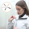 MECCANIXITY Zipper Pull Charm 6 Pcs 1-2mm Thickness Detachable Zipper