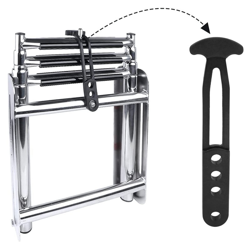 Akoleyer Boat Ladder Strap, Marine Secure Pontoon Ladder Strap Retaining